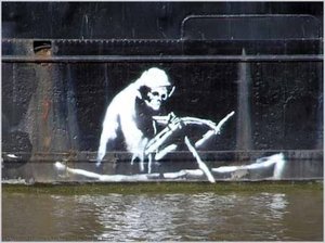 Grim Reaper Thekla — Banksy