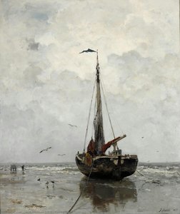 Fishing Boat — Jacob Henricus Maris