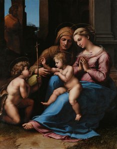 The Madonna Of The Divine Love — Raphael Coxcie