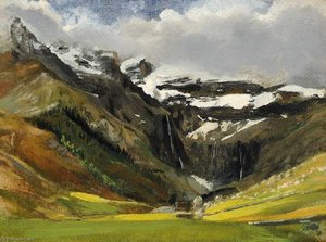 Le Cirque De Gavarnie — Paul Huet