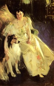 Mrs. Bacon — Anders Leonard Zorn