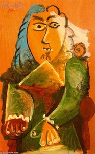 Hombre En Un Sillón — Pablo Picasso