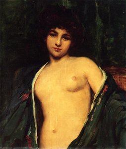 Portrait Of Evelyn Nesbitt — James Carroll Beckwith