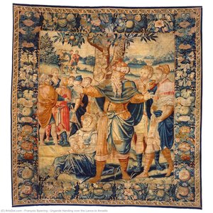 Urgande Handing Over The Lance To Amadis — François Spiering