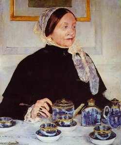 Paní U Čajového Stolu — Mary Stevenson Cassatt