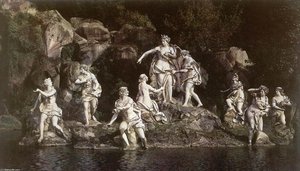 Diana And Actaeon — Luigi Vanvitelli