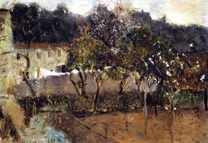 Orange Trees, Nice — John Singer Sargent