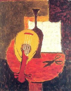 Still Life With Mandolin And Scissors — Ion Alin Gheorghiu