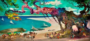 Cart At The Beach — Hendra Aprida Gunawan