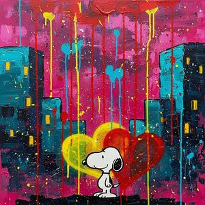 Neon Nostalgia: A Spontaneous Symphony Of Urban Dreams And Vibrant Heartfelt Echoes — Laurent Charpentier