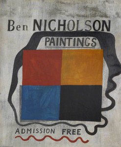 Exhibition Sign — Ben Nicholson Om