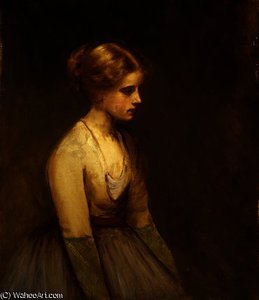 Study Of A Fair-haired Beauty — Jean-jacques Henner