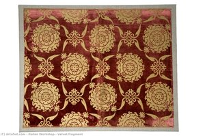 Velvet Fragment — Italian Workshop