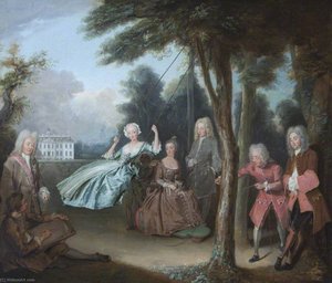 The Belton Conversation Piece — Philippe Mercier