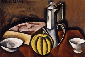 Still Life With Coffee Pot And Melon — Roger De La Fresnaye