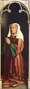 Isabelle Borluut, Panneau De L'autel D'épinay — Jan Van Eyck