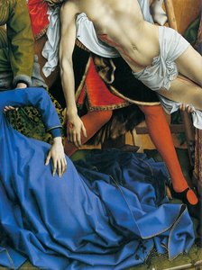 Deposition (detail) — Rogier Van Der Weyden