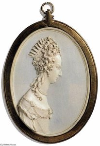Portrait Of Princess Violante Of Bavaria — Balthasar Permoser