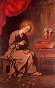 Niño De La Espina — Francisco De Zurbarán