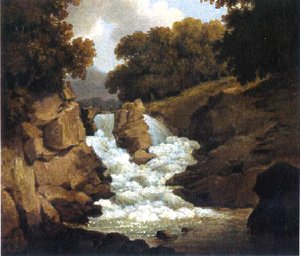 A Waterfall — Robert W. Salmon