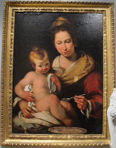 Madonna Della Pappa — Bernardo Strozzi