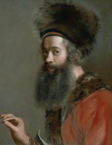 Self-portrait In Traditional Turkish Costume — Jean-étienne Liotard