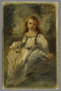 La Fillette À La Chèvre — Narcisso Díaz De La Peña