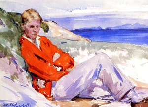 The Red Coat — Francis Campbell Bolleau Cadell