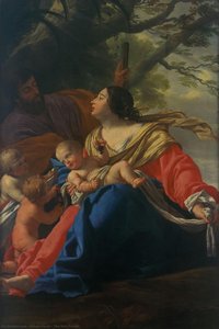The Holy Family — Simon Vouet