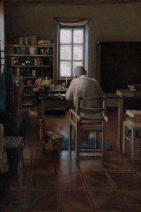 Sir Richard Burton In His Study — Albert Letchford