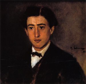 Portrait Of Felix Liebermann — Max Liebermann