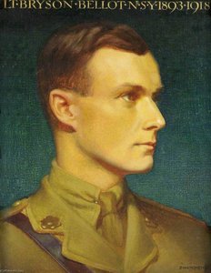 Lieutenant Bryson Bellot (1893–1918), Nsy — Ivon Hitchens