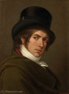 Self-portrait Of Pietro Benvenuti With Cylinder. — Pietro Benvenuti