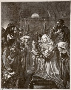Edward Presenting His Infant Son To The Welsh — John Gilbert