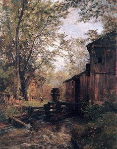 Gosau Mill Near Ischl — Emil Jacob Schindler