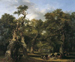 A Forest Glade, Arden, Warwickshire — Frederick Henry Henshaw