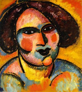 Head Of A Woman — Alexej Von Jawlensky