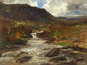 A Mountain Stream — Francis Abel William Taylor Armstrong