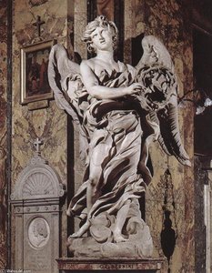 Angel With The Crown Of Thorns — Gian Lorenzo Bernini