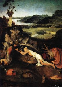 St Jérôme En Prière — Jérôme Bosch