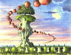 Apple Mania — Jacek Yerka