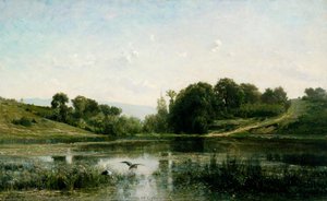 The Ponds Of Gylieu — Charles-françois Daubigny