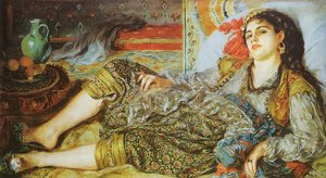 Odalisque (also Known As An Algerian Woman) — Pierre-auguste Renoir