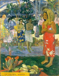 Ia Orana Maria (znano Tudi Kot Zdravica Mariji) — Eugène Henri Paul Gauguin