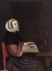 The Reader — Eglon Hendrik Van Der Neer