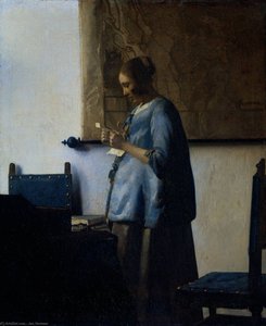 Mujer Azul — Johannes Vermeer