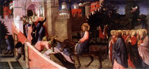 Entry Of Christ To Jerusalem — Pietro Di Giovanni D'ambrogio