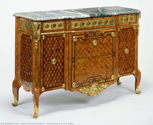 Commode\n\n(3/4 Right) — Jean-françois Oeben