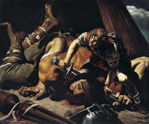 Biblical Allegory Of Anger — Orazio Borgianni