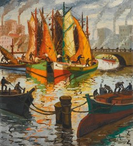 Veleros Al Sol — Benito Quinquela Martín